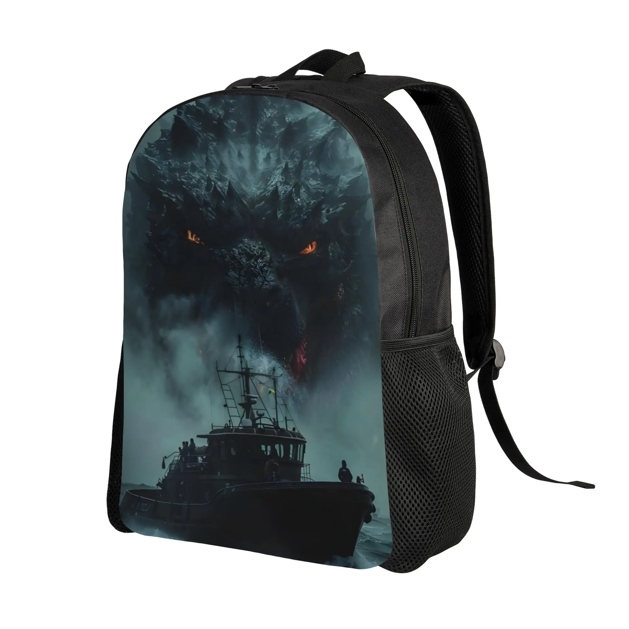 1Piece The King Emerges New School Year College Bag Godzilla Office Staff   Backpack