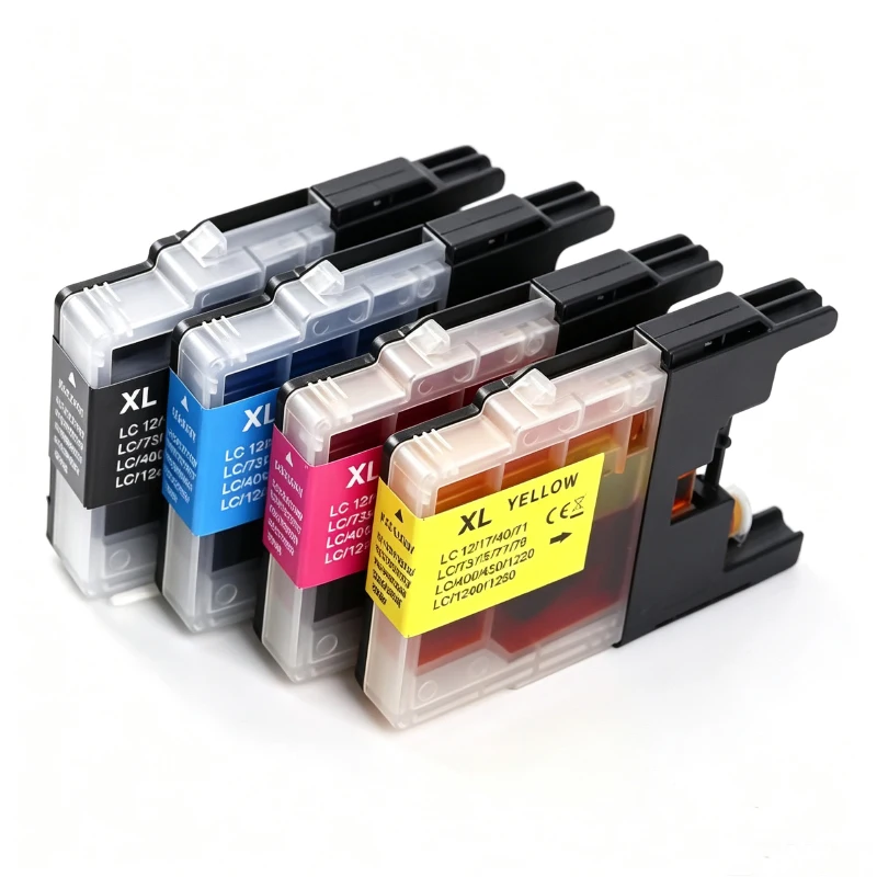 1-5set LC12 LC17 LC40 LC71 LC73 LC75 LC40 LC400 LC1220 LC1240 LC1280 Ink Cartridge for Brother MFC-J6910CDW J6710CDW J840N J280W