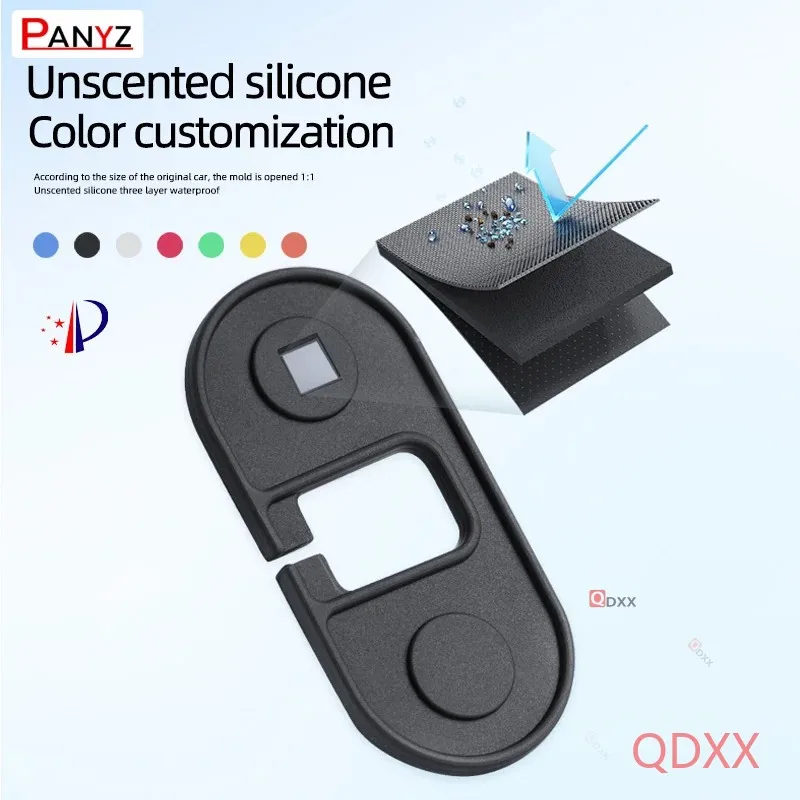 For Benz CLA Door Limiter ABS Protection Cover Door Lock Buckle Cover Modification Model Silicone Door Arrester Pads Accessories
