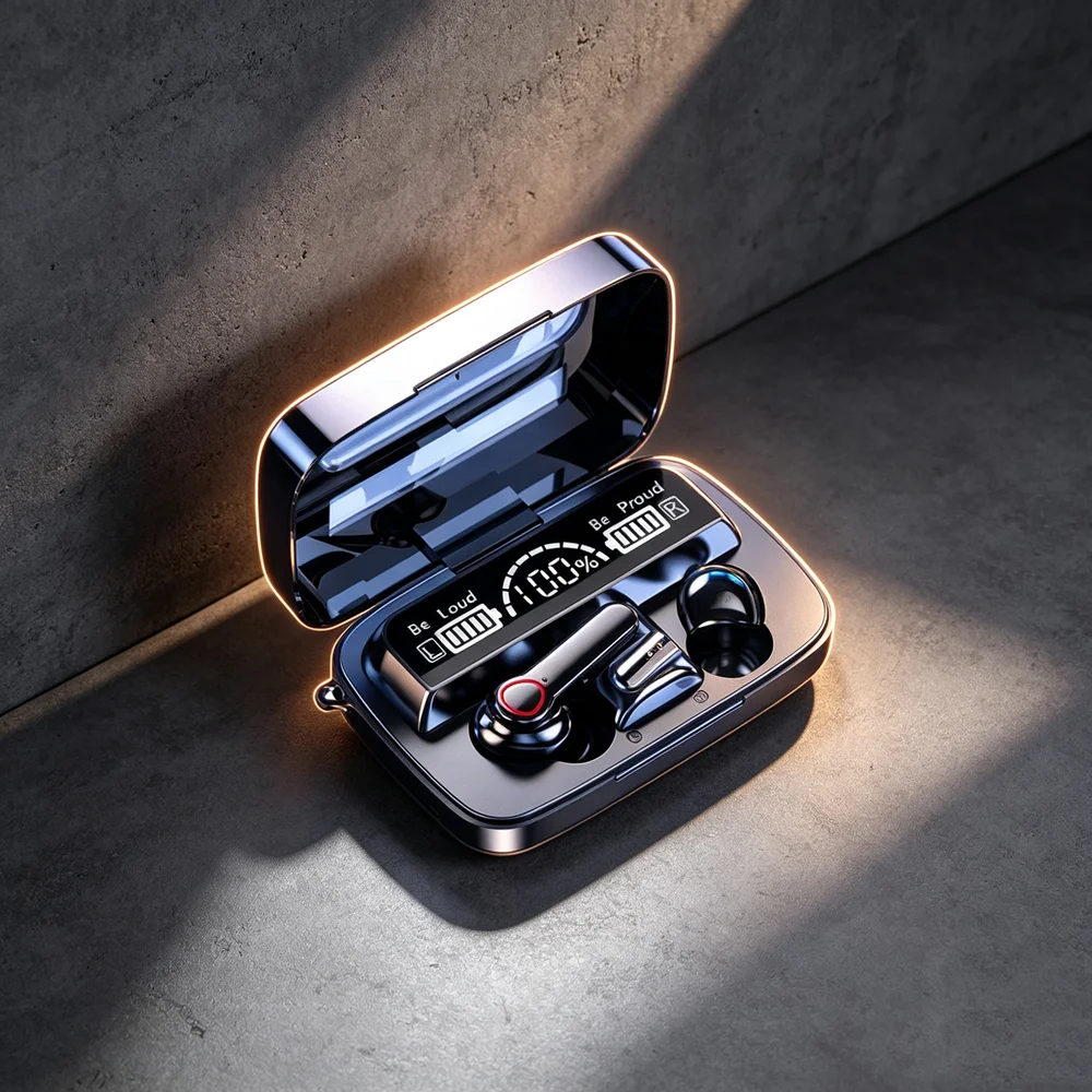 TWS Bluetooth Headphones Wireless Earbuds Communication-focused Bluetooth Headsets Utilize AI To Reduce Background Wind Noise