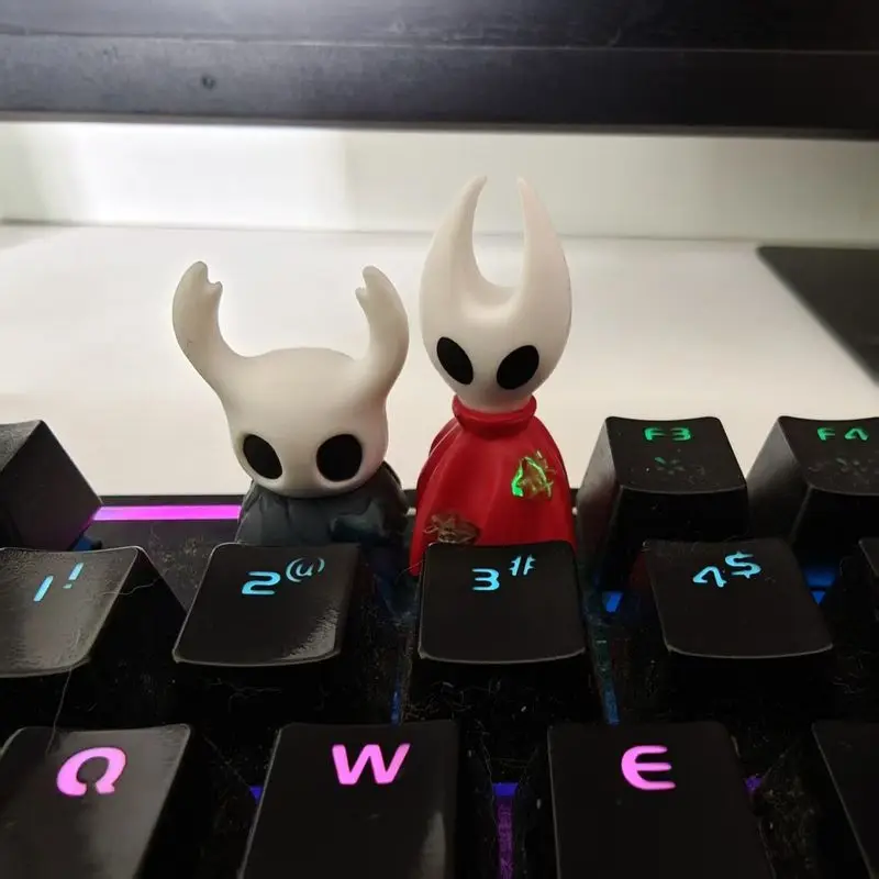 Hot Selling Hollow Knight Hornet Role Mechanized Keyboard Personalized Keycaps Esc Creative Light-Transmitting Design Gifts