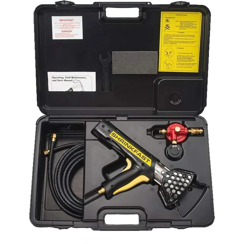 SHRINKFAST 998 Heat Gun Tool, Black, Yellow