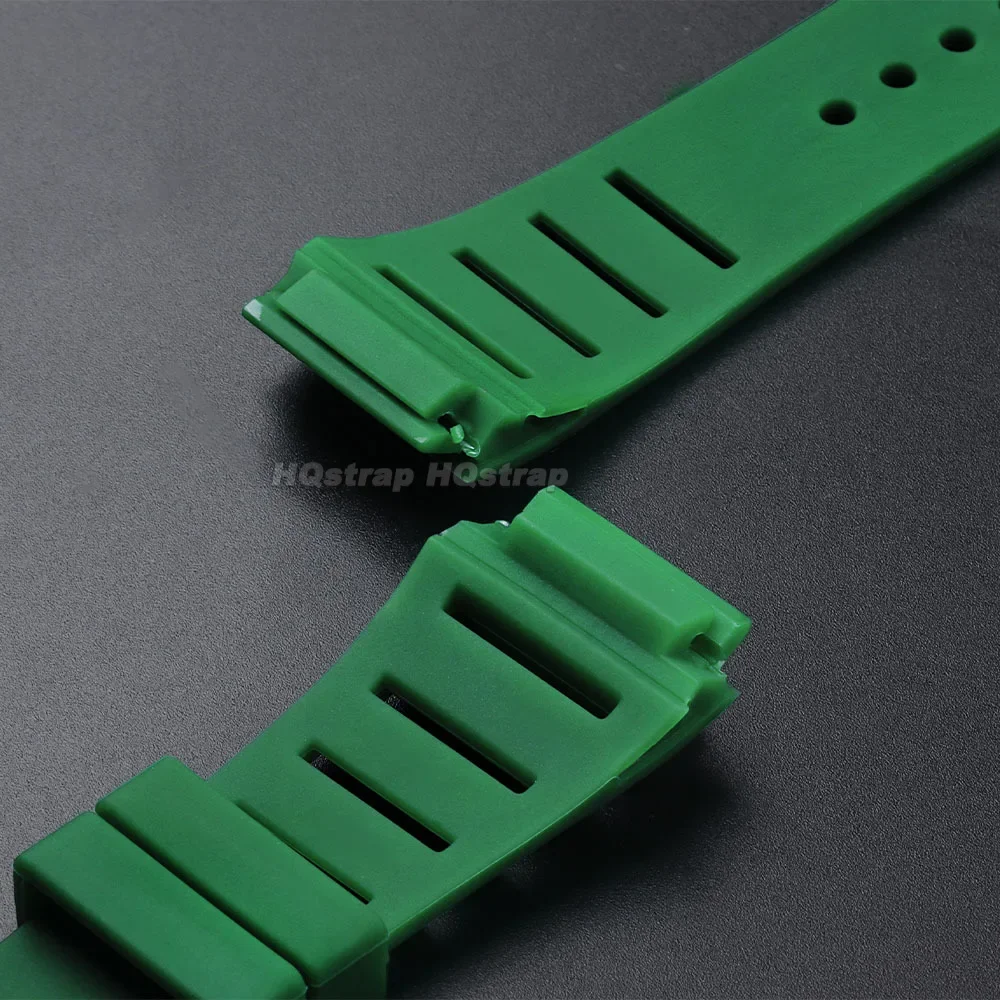 17mm*21mm Silicone Watch Strap for Richard Mille Soft Rubber Watchband Men Women Waterproof Sport Replacement Bracelet Accessory