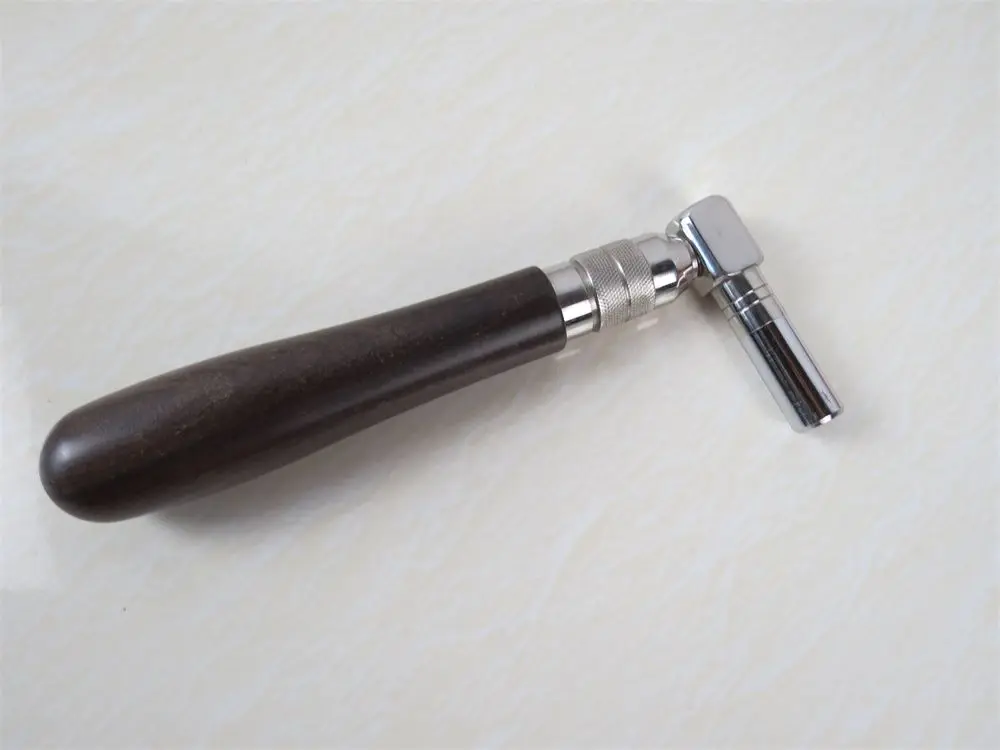 Small tuning hammer telescopic/hexagonal core/stainless steel/sandalwood handle