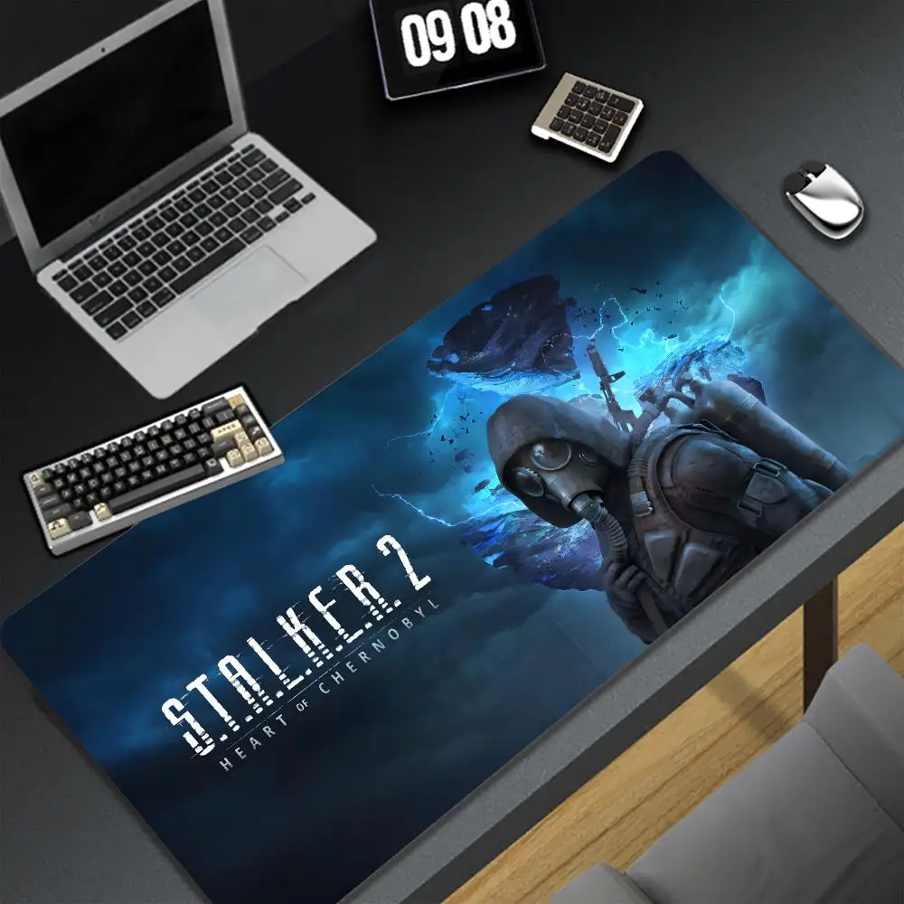 Gamers S-Stalker 2 Mouse Pad Ai Mobile Suit Gundams Mouse Pad Extra Large Thickened Boys E-Sports Keyboard Pad Laptop Desk Pad