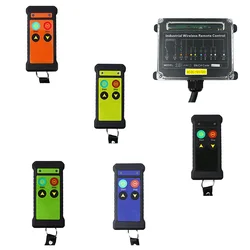 JC-2S 2 buttons singIe speed industrial Wireless Radio Crane Remote Control switches winches Hoist track crane Lift controller