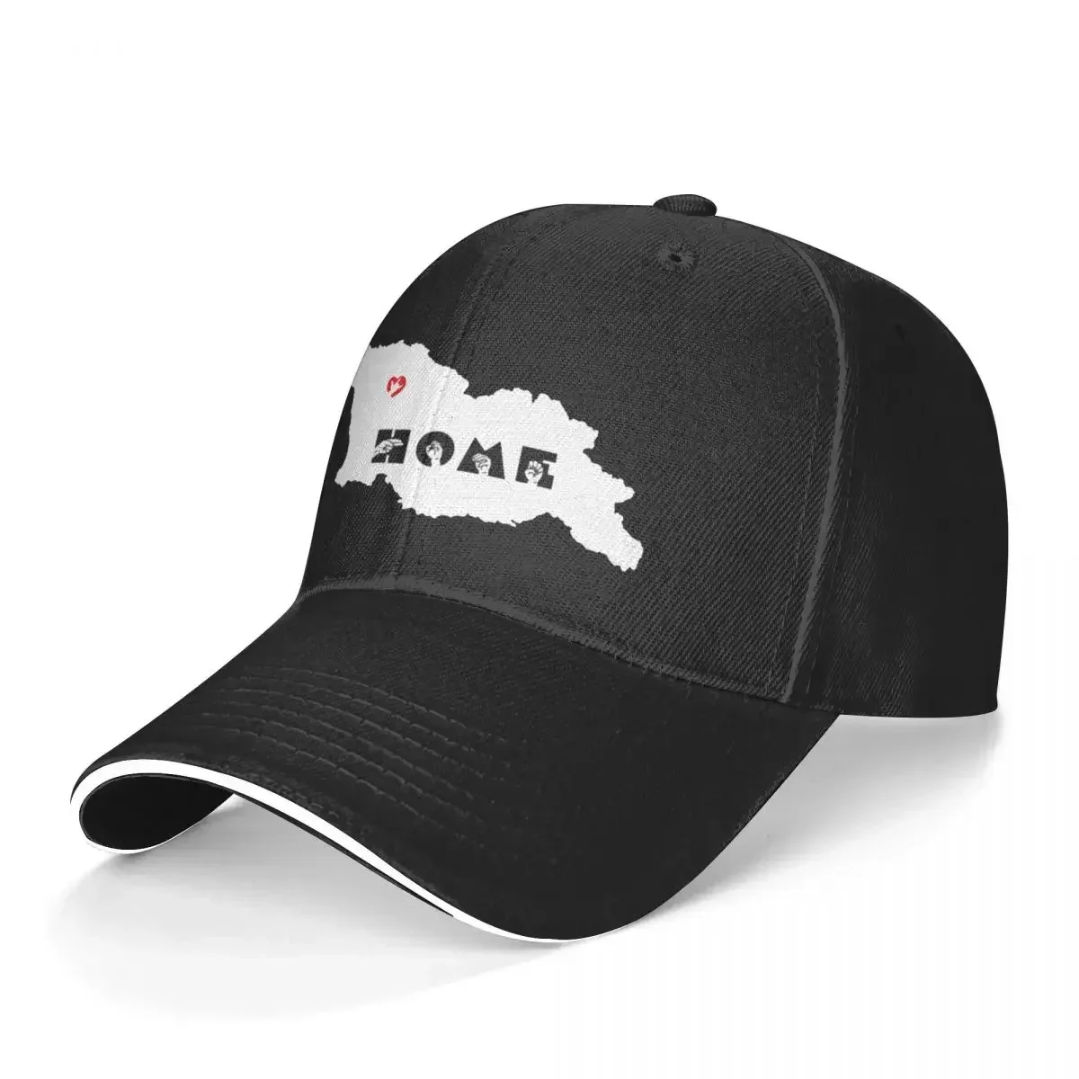 Georgia Home State Men's New Baseball Cap Fashion Sun Hats Caps for Men and Women