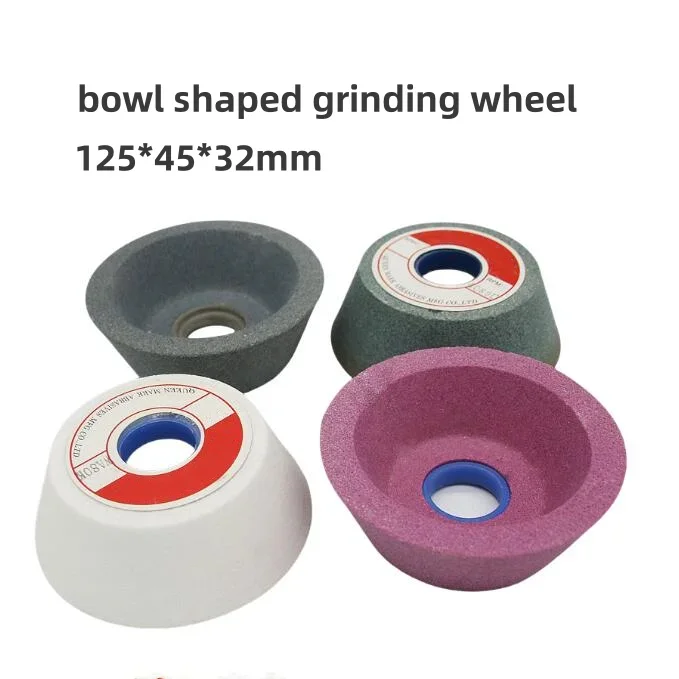 

Ceramic Grinding Wheel Green Silicon Carbide Chromium Corundum Bowl shaped Grinding Wheel Sharpening Machine Grinding Wheel