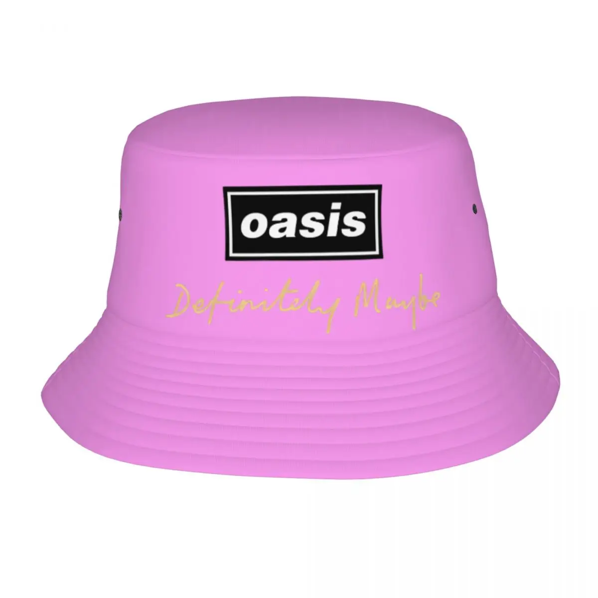 Vocation Getaway Headwear British Music Definitely Maybe Merchandise Bucket Hats Unisex Sun Hat O-Oasis Boonie Hat Fishing Caps