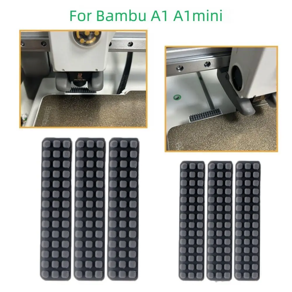 

Silicone Silicone Brush Mounted Design Scrubber Function Nozzle Cleaning Tool Hotbed Mounted Brush For Bambu Lab A1 Mini