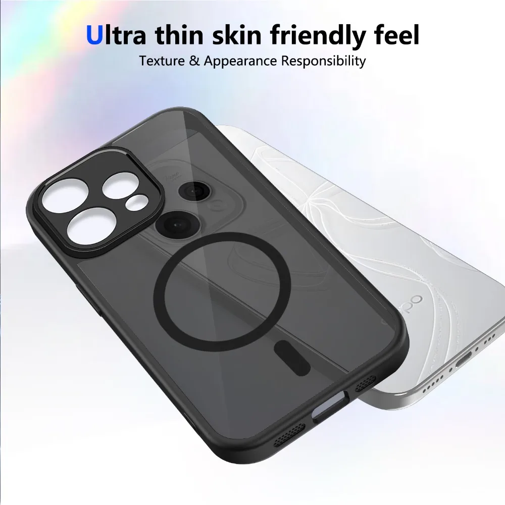 Für OPPO Reno15 F FS Reno15 Pro Max/Mini Reno14 F/Pro Reno 15F 15C 15FS 14F 14FS 14 15 Pro Handyhülle mit Magnetischer Drahtloser Ladefunktion