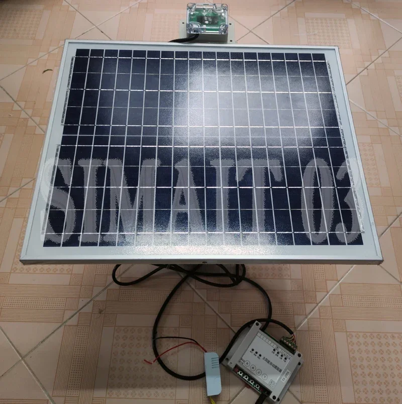 

Малая солнечная система слежения мощностью 20 Вт — двухосный автоматический солнечный трекер, выход 12 В постоянного тока