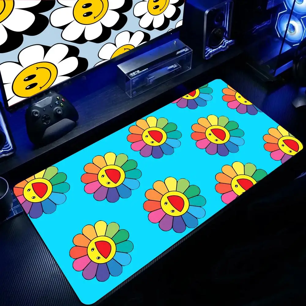 

Takashi Murakami Mouse Pad Mousepad Large Gaming Mouse Pad LockEdge Thickened Computer Keyboard Table Desk Mat