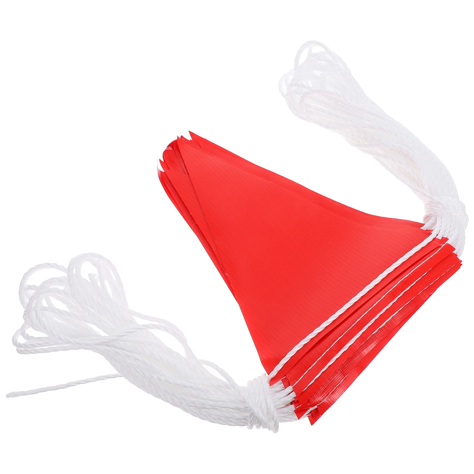 Quarantine Warning Flag Outdoor Garland Pennant Safety Isolation Pvc Red Banner