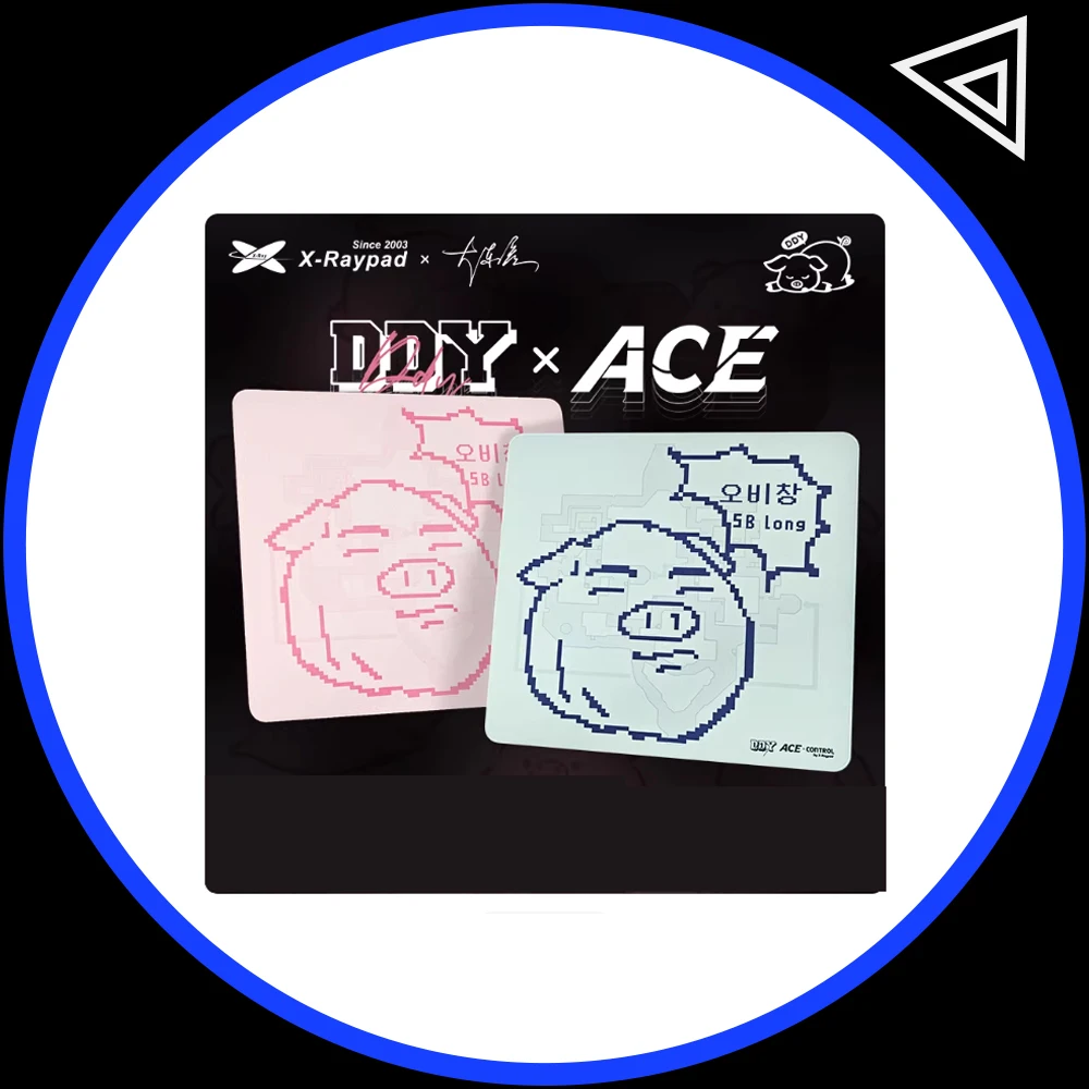 

Игровой коврик для мыши X-Raypad ACE с точным управлением, гладкий, частичный, Astringent, FPS, коврик для мыши CSGO Valorant APEX, аксессуары для ПК, подарки