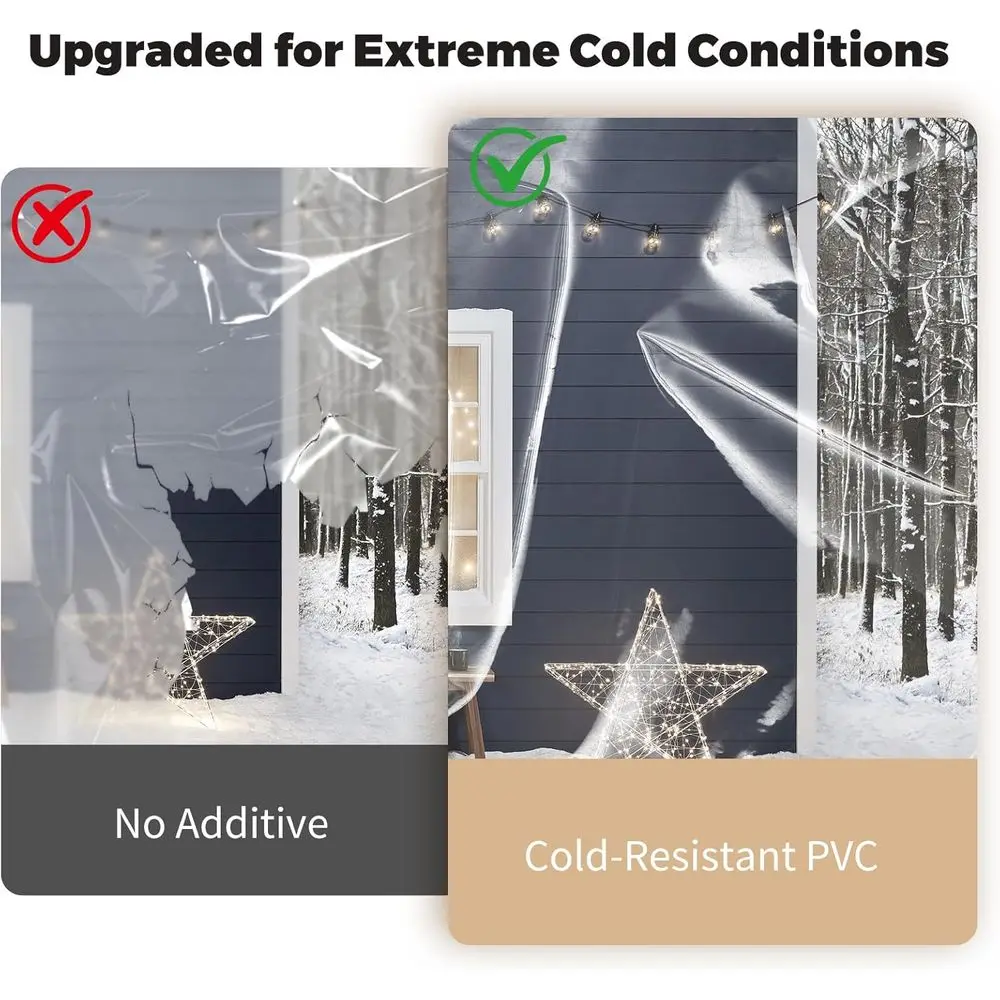 ผ้าม่านกันน้ำสำหรับศาลาพักผ่อนกลางแจ้งแบบสากล พร้อมหน้าต่าง PVC ผนังกั้นความเป็นส่วนตัว 4 แผง สำหรับลานเฉลียงและสวนหลังบ้าน