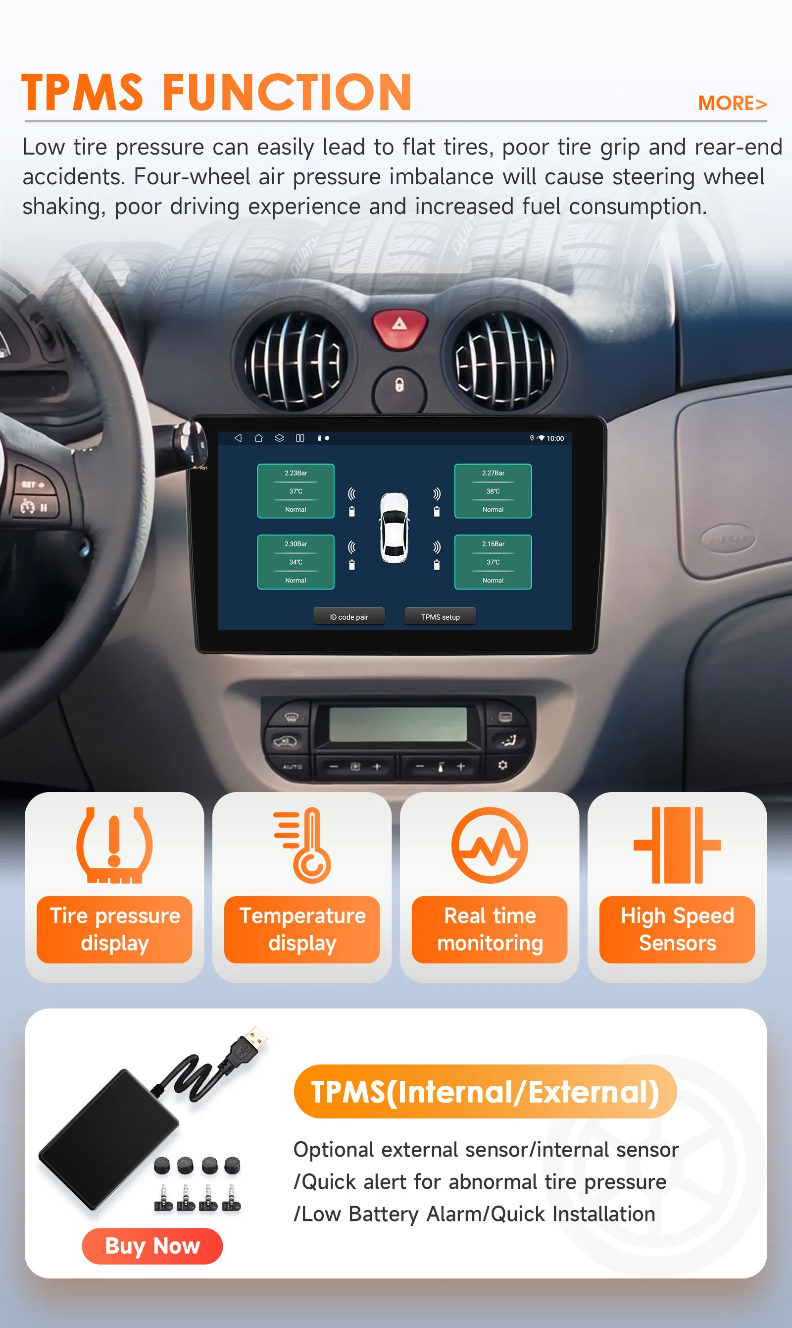 Hizpo Android 14 Auto-Multimedia-Player für Citroen C2 C3 2001 2002 2003–2010 AI Carplay GPS 4G DSP von Qualcomm Snapdragon 6115 – Detail 40