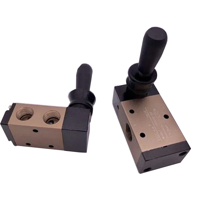 New Pneumatic Switch Manual Valve 3H210-08 Hand Plate Reversing Mechanical  Cylinder     Control