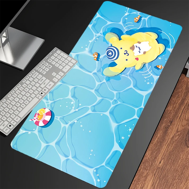 Mouse pad Pompompurin Mini Pc XXL pc speed For e-sports players Office Laptop Computer Keyboard Pad Non Slip Desk Mat Mousepad