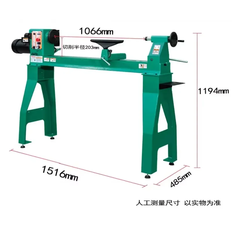 16x42 Inch Variable Frequency Woodworking Lathe Woodworking Lathe Forward and Reverse Milling Machine Wood Turning Machine