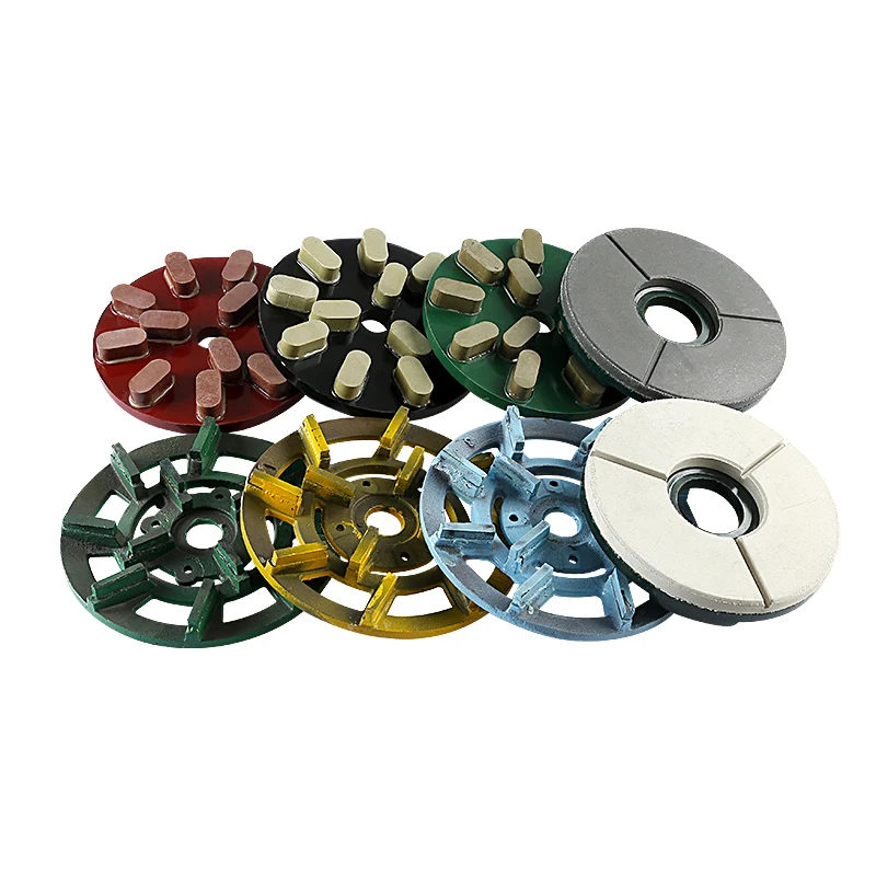 Stone special polishing grinding disk granite marble plate diamond iron plate black and white polishing disc grinding tool