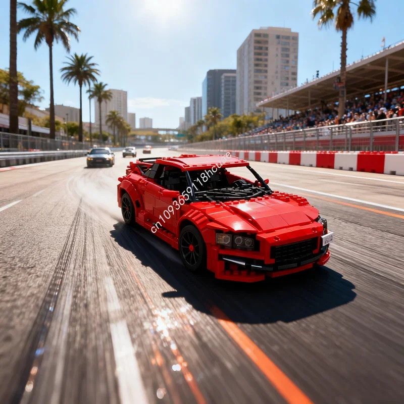 

3386pcs MOC Jp cars CR Z Technical Model Building blocks Architecture toy creative idea Education Kids Christmas gift Birthday