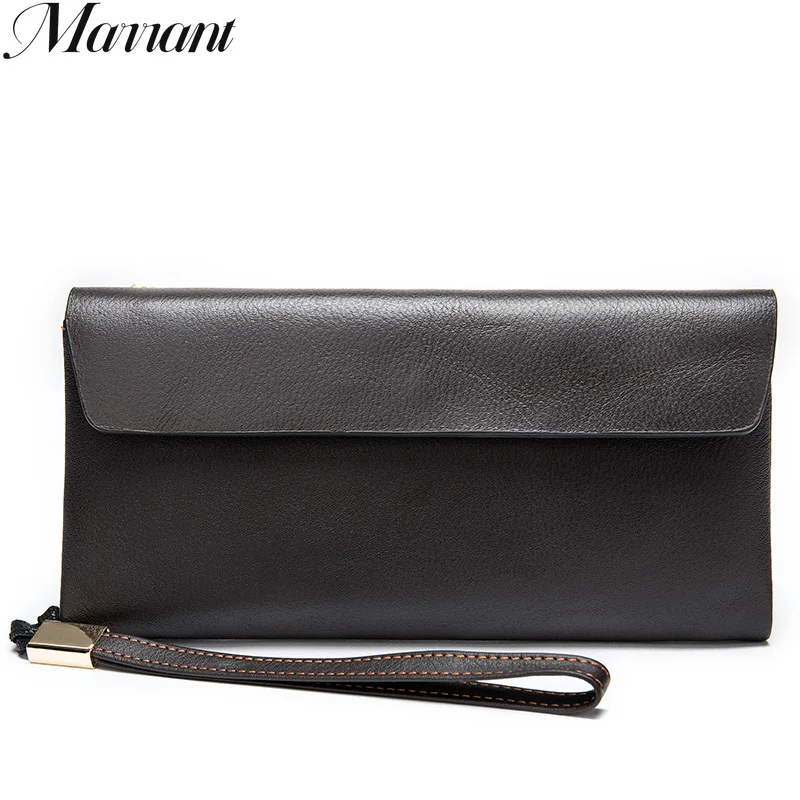 

Marrant Luxury Wallet Women Genuine Leather Purse For Women Coins Long Wallets Women's Thin Purses Leather Female Money Pockets