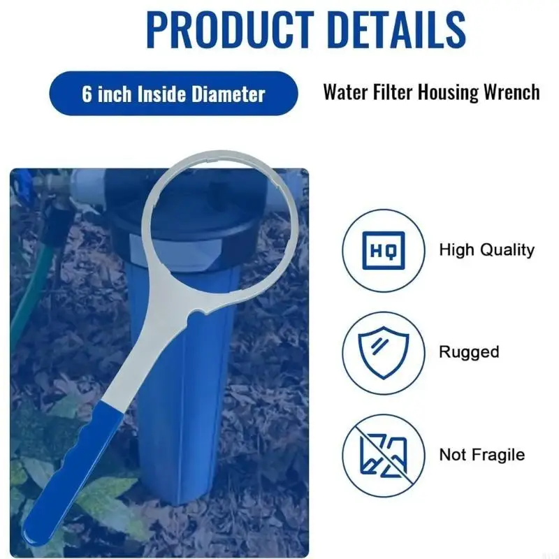 

Pack of 1 6 Foot Steel Filter Tool Produced of Strong Substance for Professional Maintenance in Water Systems M4YD