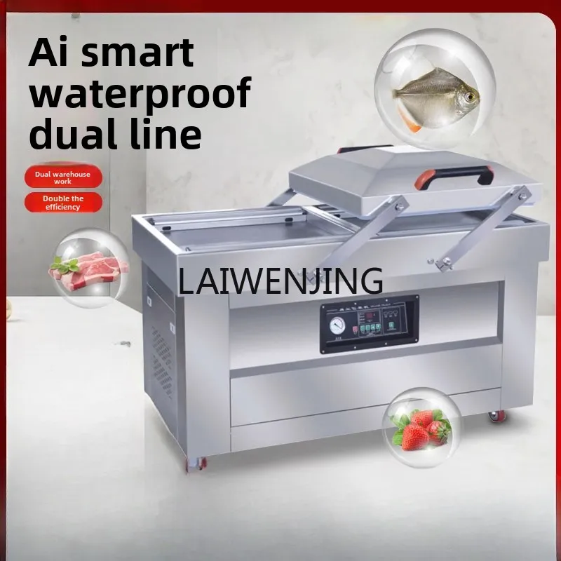 

SGF Double Chamber Vacuum Packaging Machine Commercial Automatic Sealing Compressor