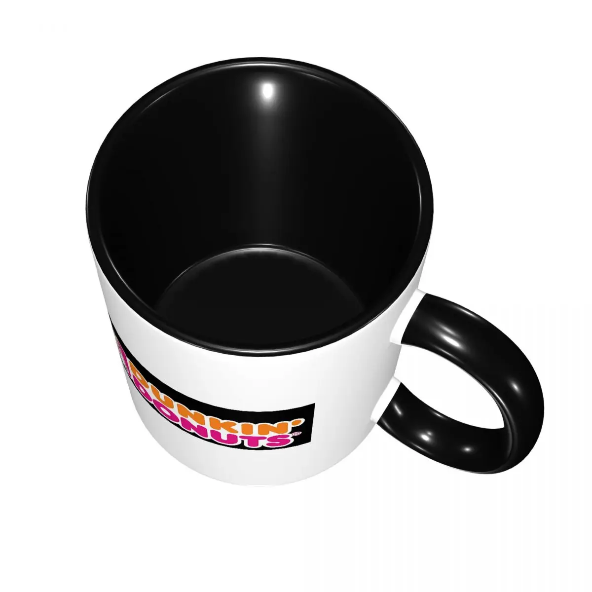 Dunkin Donuts Mug Funny Ceramic Coffee Cups Tea Mugs Milk Cup Drinkware Gift for Friends view 3
