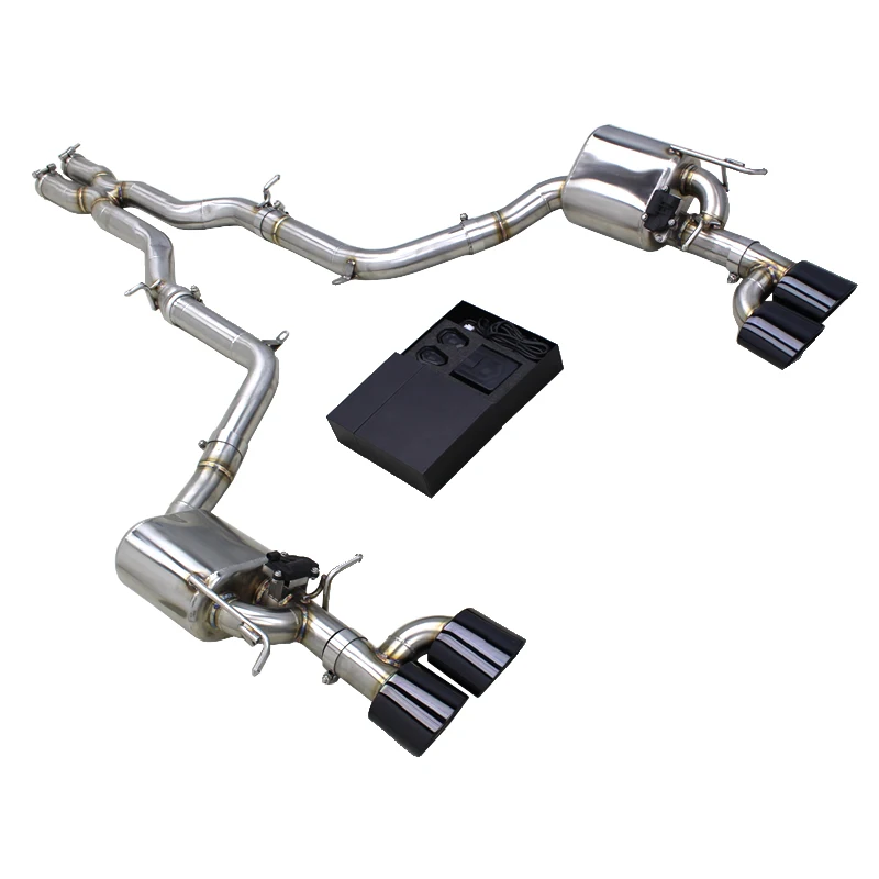 

YD Catback Exhaust Muffler For Mercedes-Benz C63 AMG W204 6.2L 2012-2016 Stainless Steel Pipe With Muffler Exhaust System