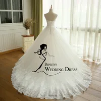 BEPEITHY Customized Sexy Sheer Lace Crystal Ball Gown Wedding Dress Sweetheart Vintage Princess Bridal Dresses Vestido De Novia - Image 6