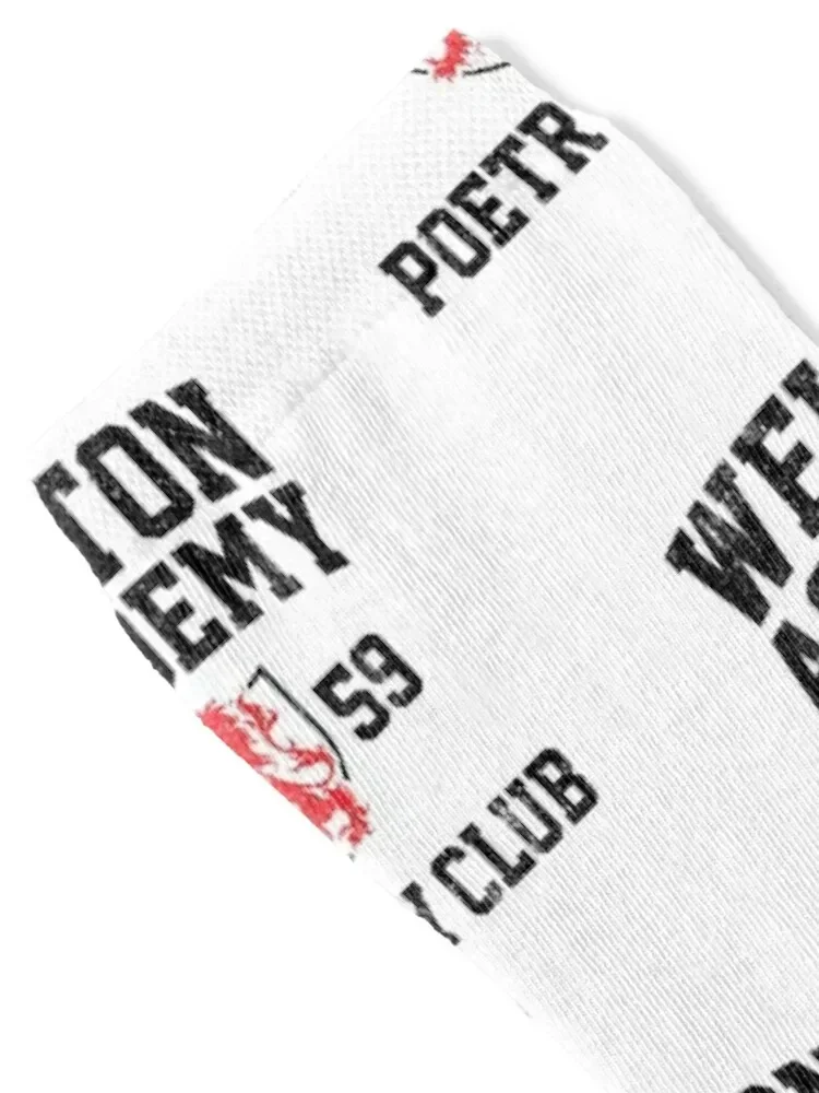 Welton Academy Poetry Club (Variant) Socks warm winter christmas stocking Boy Child Socks Women's