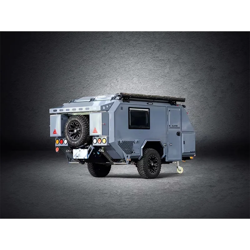 Mini Camper Trailers Off Road Caravan Mini Rv Camper Expedition Trailer Small Travel Trailer Metal Aluminum Rv Camper