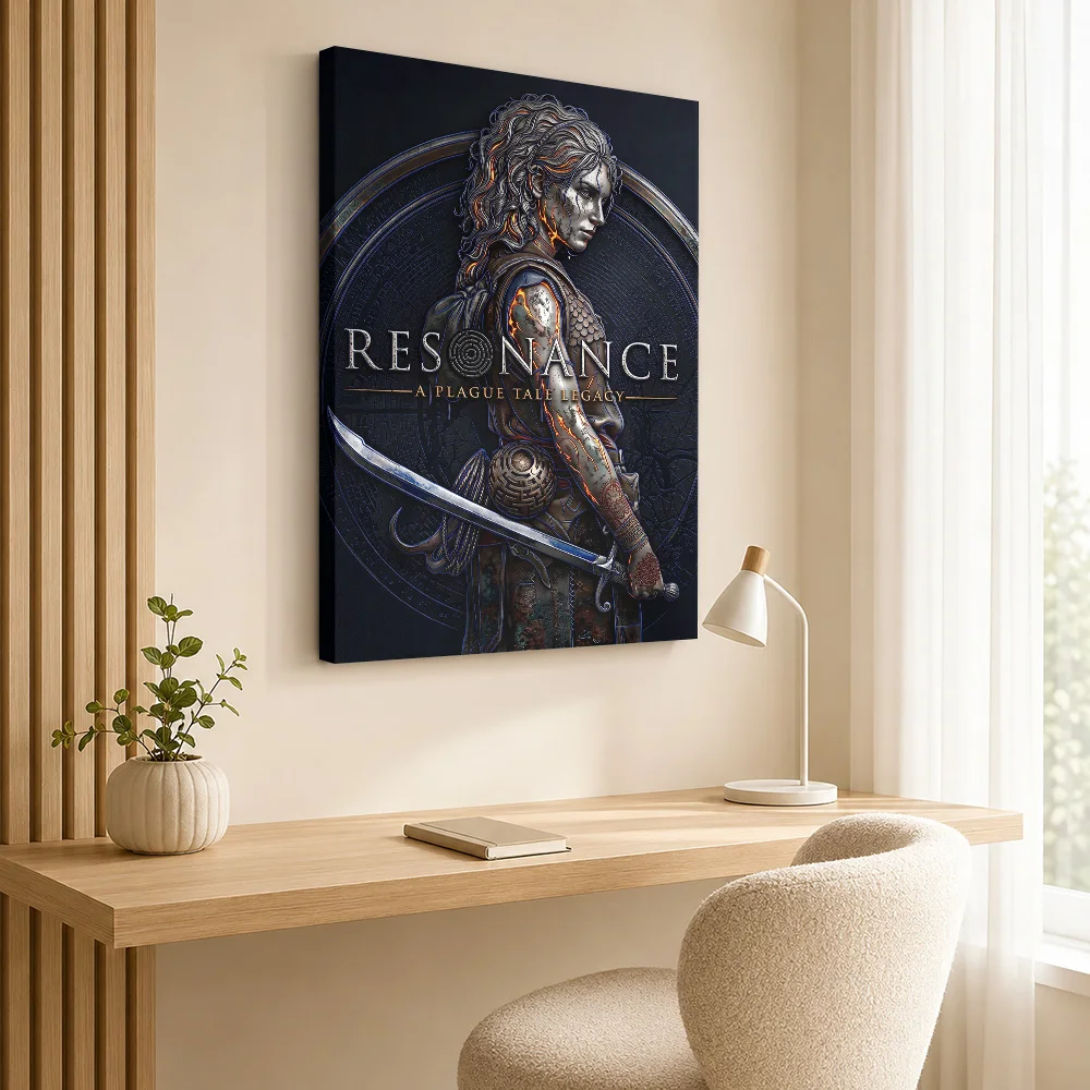Resonance A Plague Tale Legacy Canvas Poster Personalized Modern Aesthetic Wall Paintings Decoration for Bedroom Ready to Hang