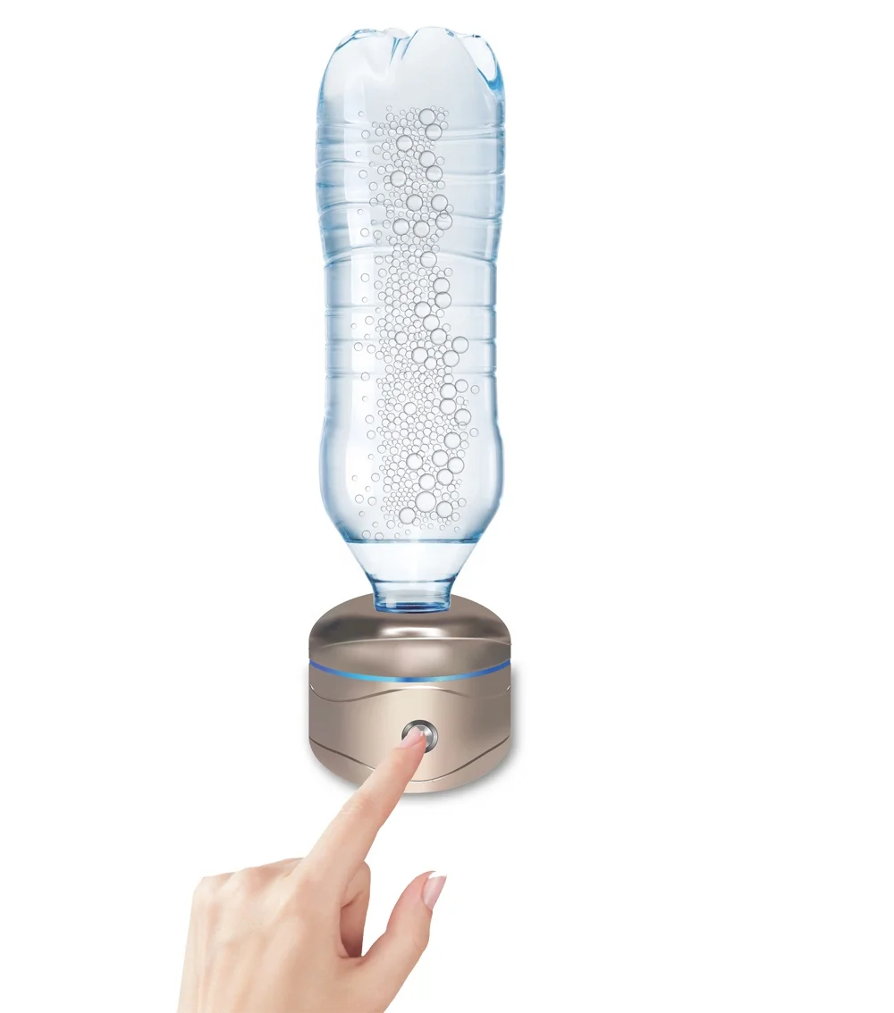 Portable High Hydrogen Generator 5000ppb Hydrogen Water Maker Mini Hydrogen Inhaler LCD Display Mineral Water Bottle Converter