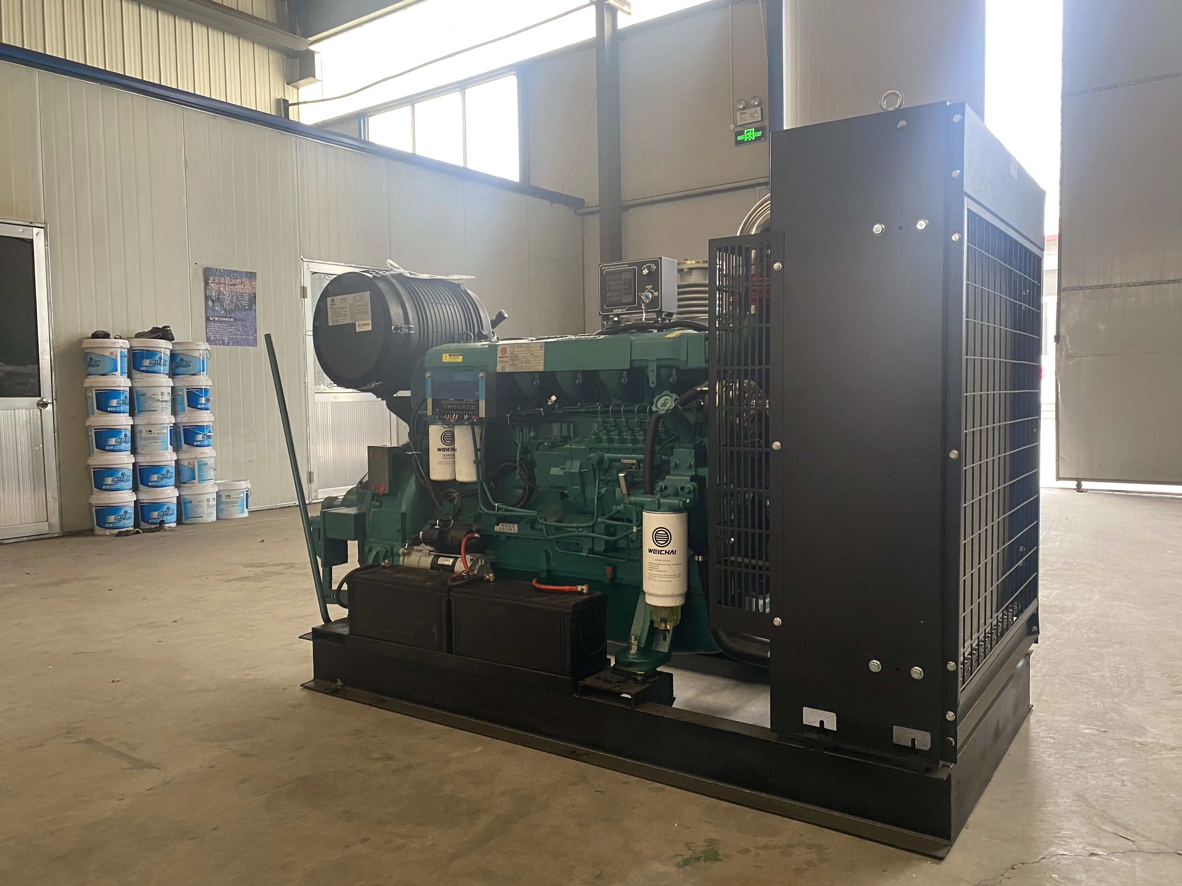 Weichai diesel Engine Equipped with Coupling for Fixed Power, Used As Driving Power for Water Pump Starting and Power Generation