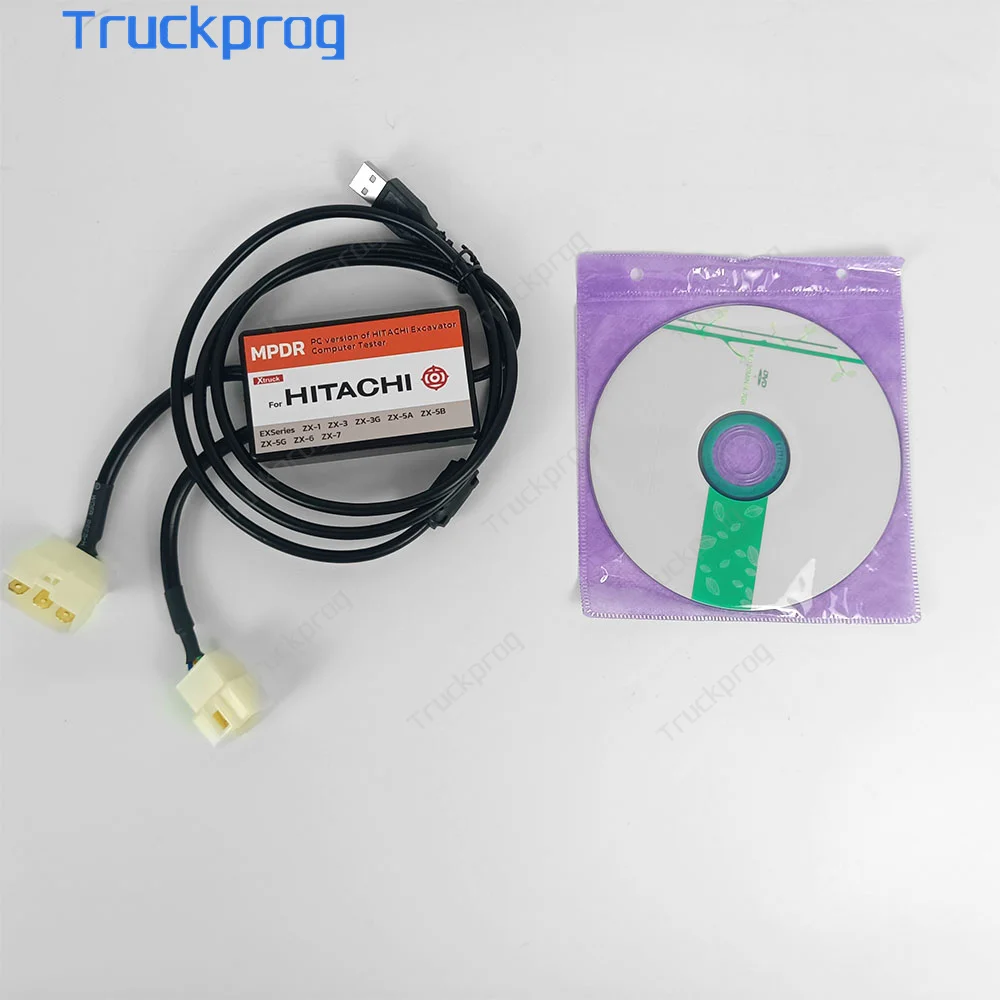 For Hitachi Dr.ZX Diagnostic USB Cable For Hitachi EX.ZX-3 Excavator Truck Diagnostic Tool