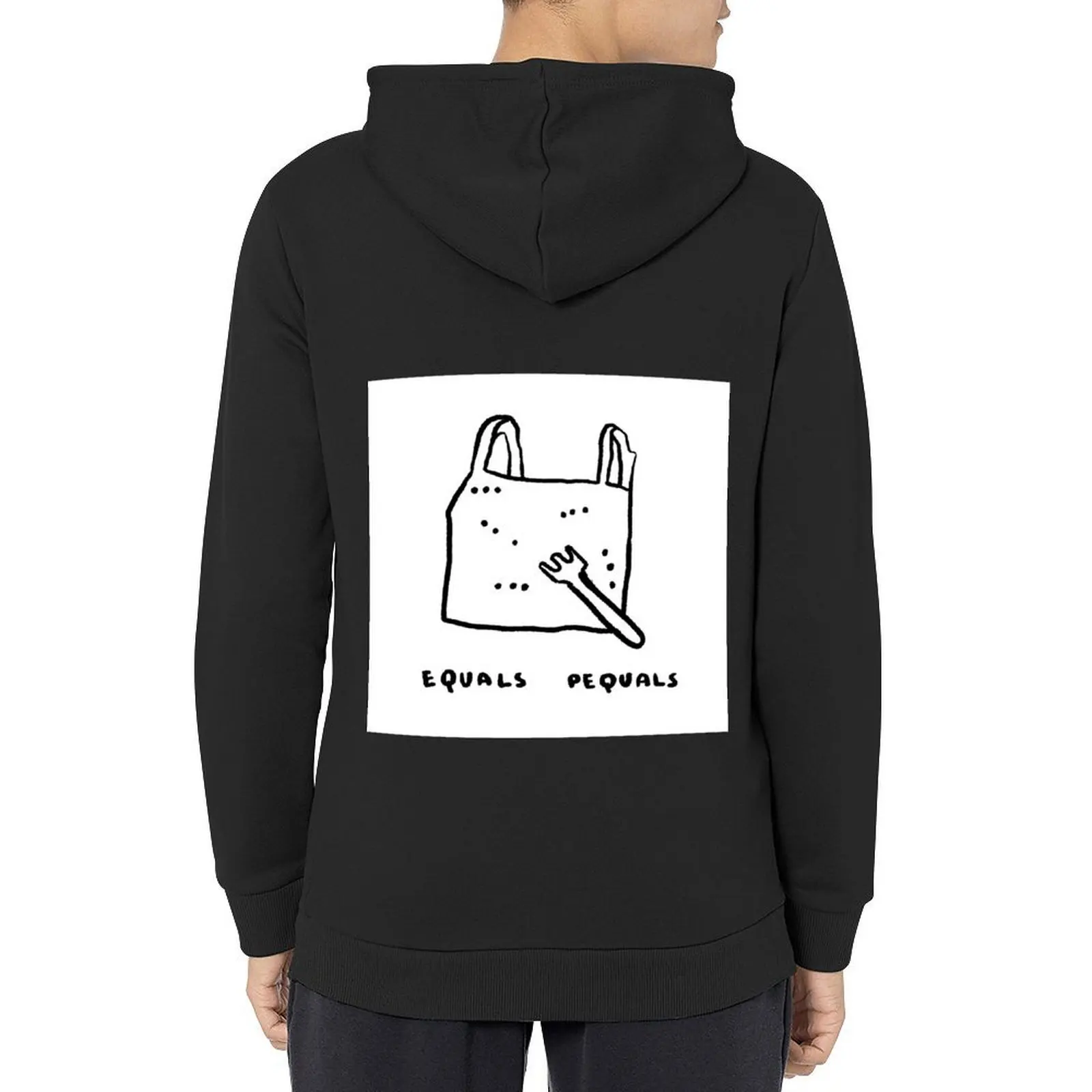 

Equals Pequals Hoodie autumn new products blouse men's coat korean style clothes pullover hoodies