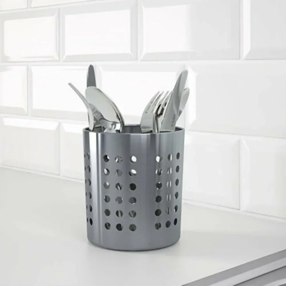 2027 FOR Stainless Steel Multifunctional Drain Kitchen Utensils Tableware Storage Box Chopstick Fork Spoon Holder Draining Rac