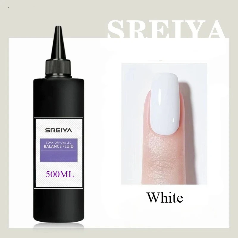 

500g Black White Gel Nail Polish Varnis Semi Permanent Long Lasting for Nail Design Manicure Salon Nail Supplies for Manicure