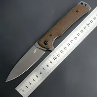 Eafengrow EF973 pocket knife D2 Blade + micarta handle Folding knife Survival Camping Knife tactical edc outdoor tool