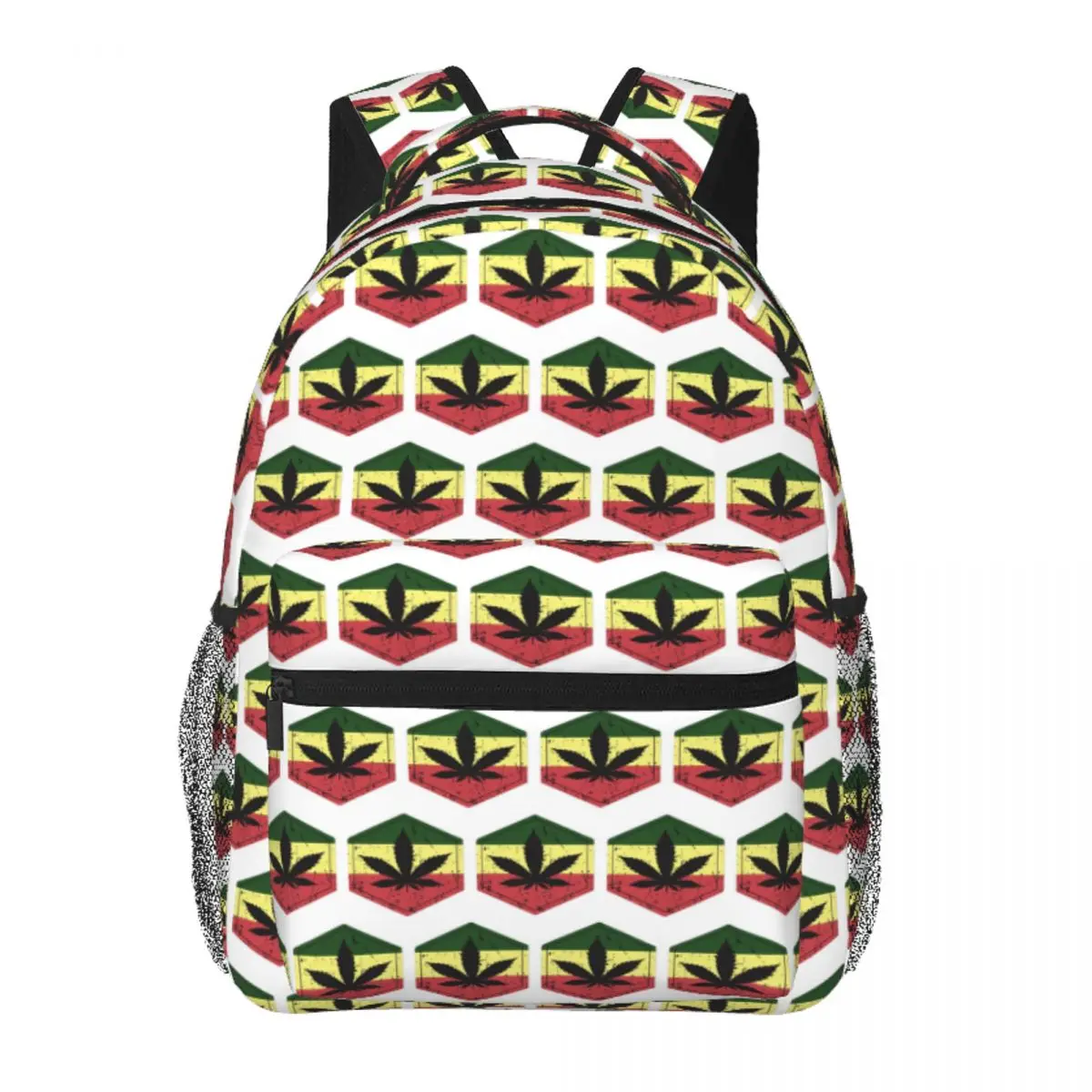 

Beautiful Flower Art Print Backpack Student BookBag Children School Bag Computer Shoulder Bags for Men Women