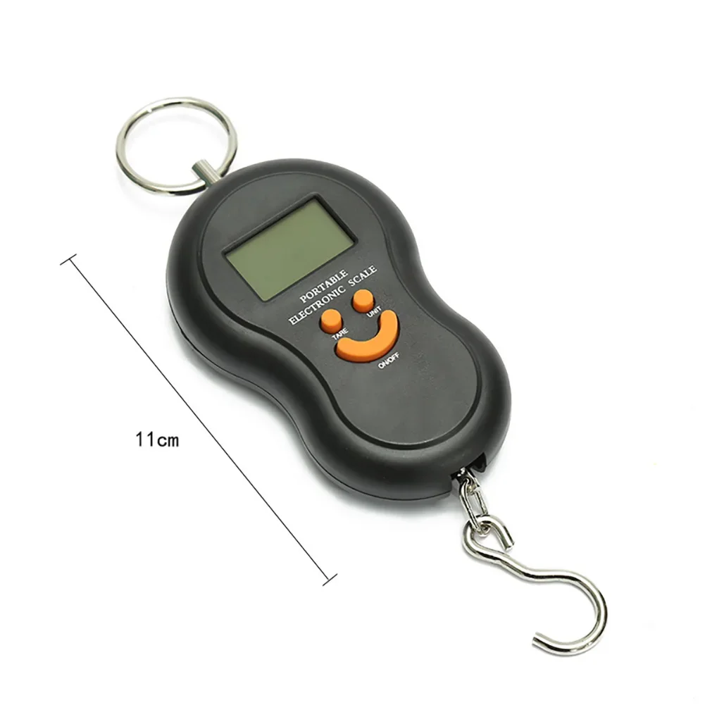 Electronic Portable Gourd Scale with Backlight for Purchasing Vegetables Electronic Scale Hook Portable Weighing 50KG