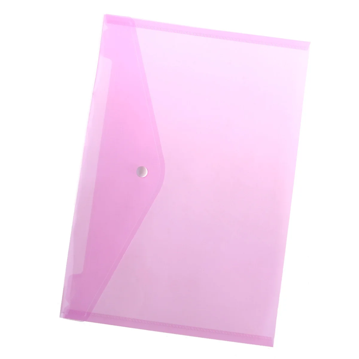 20 قطعة A4 مجلد مستندات البولي بروبلين أزرار خاطفة إغلاق شفافة 5 ألوان مجموعة مجلد واضح للاستخدام المكتبي والمدرسة Pp