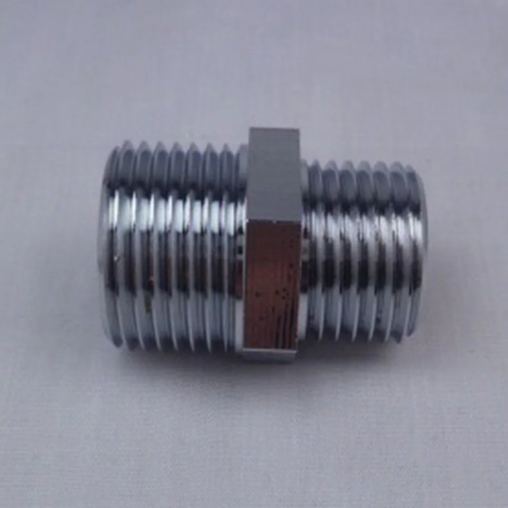 Garden Irrigation Adapter Copper Faucet Adapter Accurate Threads Chrome Plated Copper Hassle-free Installation For Garden Use