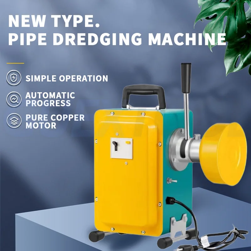 Electric Pipe Dredging Machine Kitchen Sewer Floor Drain Dredging Tool Encrypted Spring Sewer Dredging Machine Drain Pipe Device