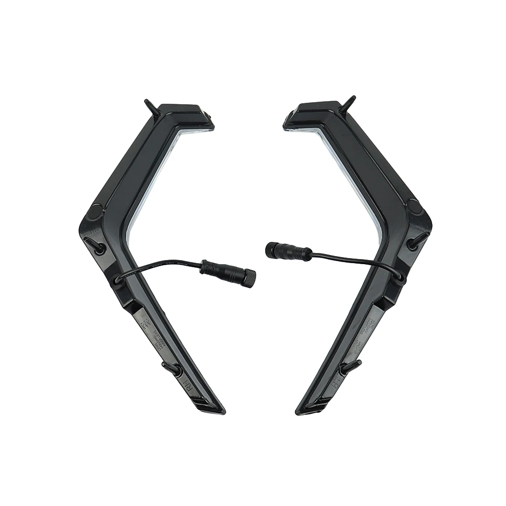 2X ATV بدوره إشارة أضواء فانغ LED RGB الجبهة لهجة ضوء ل بولاريس RZR XP 1000 توربو 2018 2019 2020 2021 مع مطاردة اللون #4