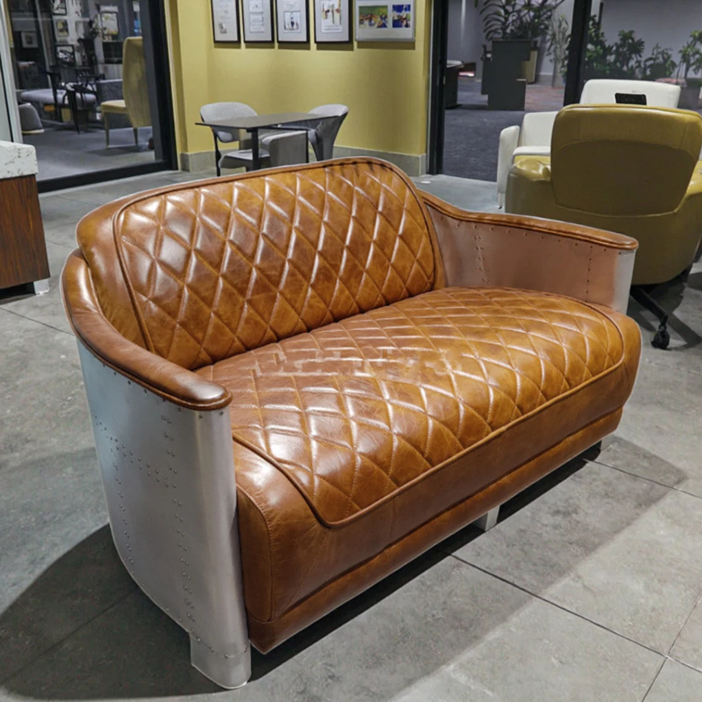 # 레트로 인더스트리얼 스타일 가죽 거실 의자 - 내구 - Home Office Industrial Design 리뷰 및 가격