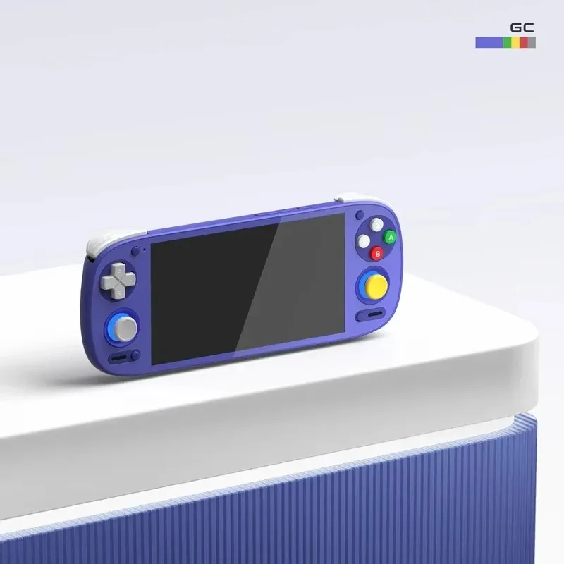 Retroid Pocket 5 RP5 5.5" AMOLED Handheld Game Console 2.5D Naadloze Glazen 3D Hall Joystick Verwisselbare Knoppen Android 13 Draagbare Retro Gaming Speler
